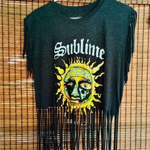 Sublime Graphic Fringe T-Shirt